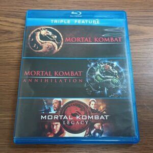 Mortal Kombat/Mortal Kombat 2/Mortal Kombat: Legacy Triple Feature Blu ray